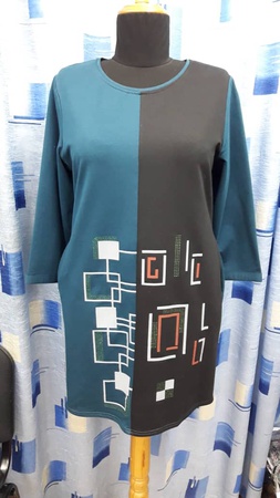 Туники с 50 по 60 размер . Трикотаж х/б