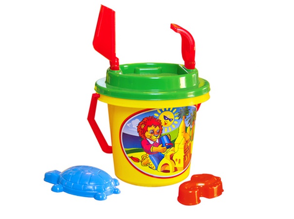 Песочный набор Б с наклейкой 10шт в уп (50 шт в ко