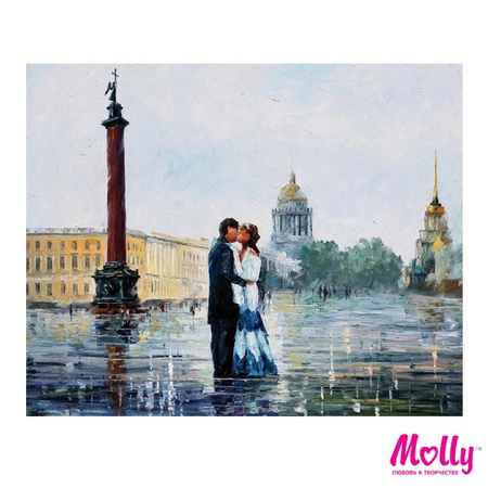 Painting by numbers Afremov. St. Petersburg