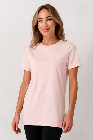 Женская удлинённая футболка