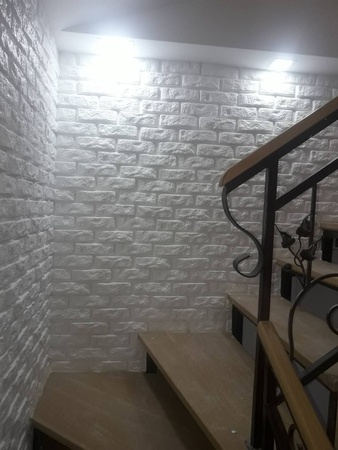 Гипсовая декоративная 3d панель «Кирпичи»