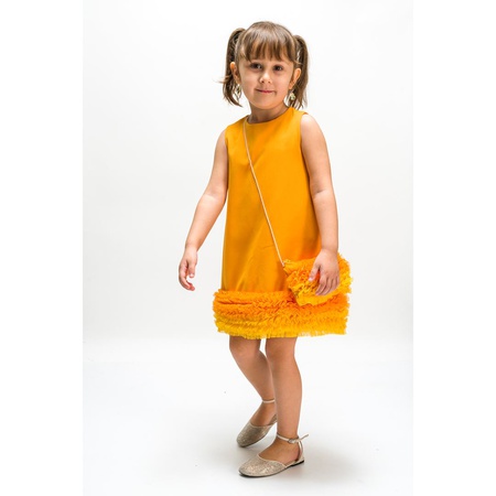 Оптом платье для девочек 6-18 мес., 30% хлопок, 70% полиэстер