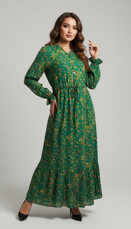 платье рюшка