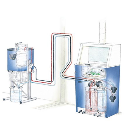 УСТРОЙСТВО ДЛЯ ОЧИСТКИ РАСТВОРИТЕЛЯ DRESTER DYNAMI