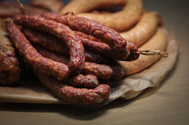 Колбаски "Охотничьи"