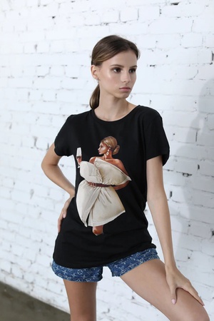 Футболка женская с принтом