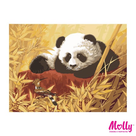 Sayı Panda ile boyama