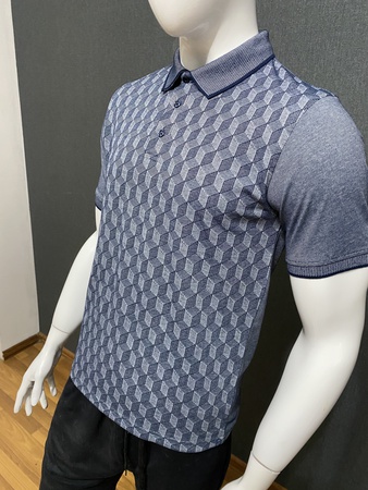 Поло жаккардовое