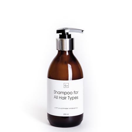 Натуральный шампунь без сульфатов и силиконов для Всех типов волос 250 мл.