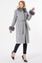 Cashmere Coat Collar Sleeve Fox Fur - Regular Fit