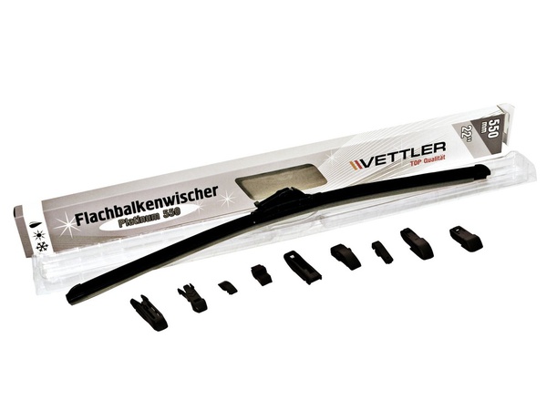 Silecek lastikleri kışlık, yazlık, çerçevesiz, ürün gamı içinde çerçevesiz