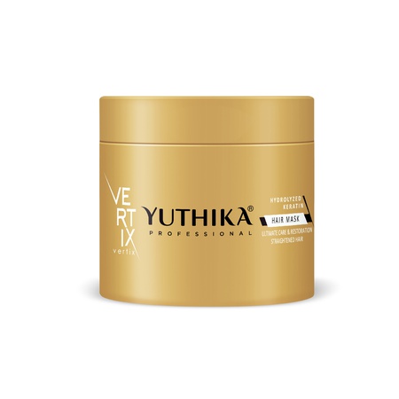 Yuthika Professional Vertix Hydrolyzed Keratin Hair Mask for Women & Men (500ml), Deep Nourishment & Strengthen Dry & Damaged Hair