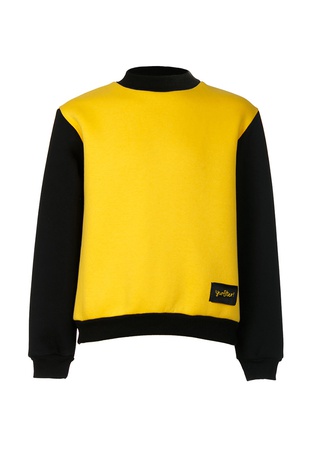 Свитшот желто-черный Yumster YC.02.09.004