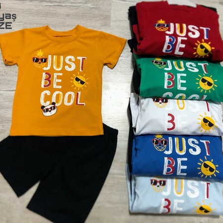 T-shirts complete with shorts