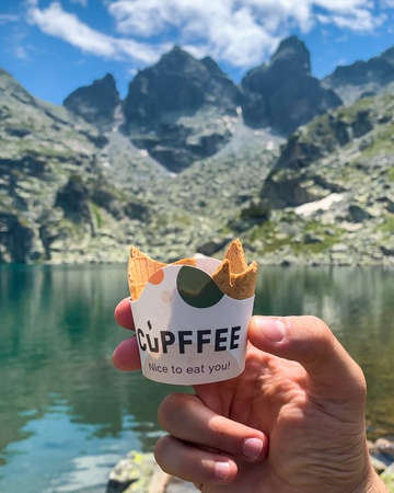 Сьедобный стаканчик "Cupffee"