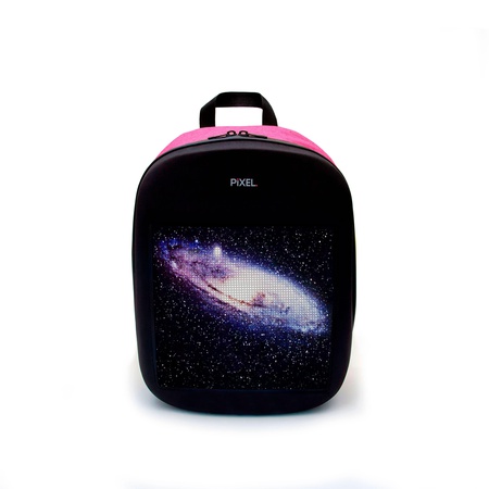 Рюкзак с LED-дисплеем PIXEL ONE - PINKMAN (розовый)