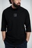 3/4 Sleeve T-shirt SJ-131 Black