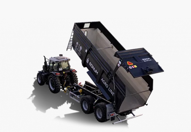 Самовсальный полуприцеп