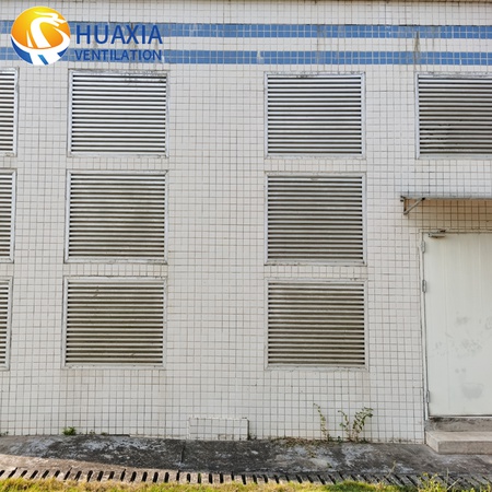 电力房发电室散热通风口IP43-IP65选择防尘过滤百叶窗