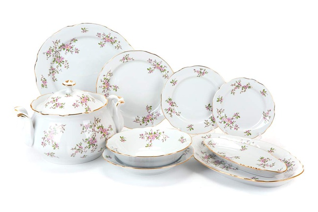 Сервиз столовый 29 предм. Аппетитный Цветение