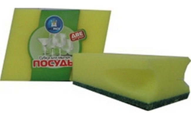 ГУБКИ «UFAPACK» ДЛЯ БОКАЛОВ 2 ШТ.