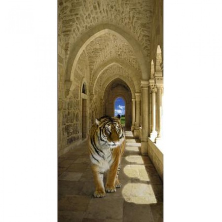 Tiger / 3 Blatt Tür