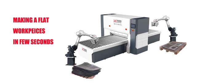 Sac, kalın veya ince sac için doğrultma makinesi