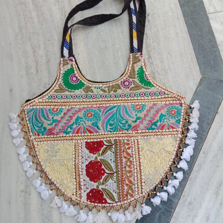 Пэчворк ручной работы богемная винтажная сумка Banjara Tribal Bag Винтажная переработанная сумка через плечо