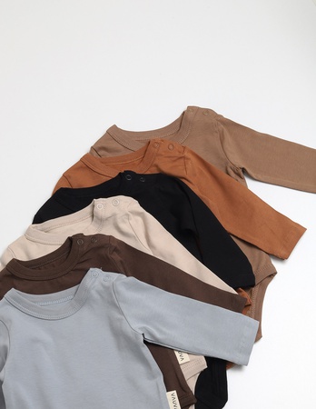 Боди с длинными рукавами