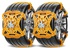 Anti Skid Snow Sand Ice Mud Chains Car Tire Emergency Anti-Skid Non-Slip off-Road Road Safety Vehicle for Tire Width 165-315mm