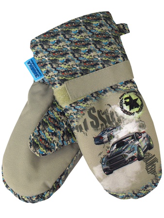 Membran kumaştan yapılmış çocuk eldivenleri