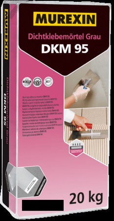 УПЛОТНИТЕЛЬНЫЕ КЛЕЕВЫЕ РАСТВОРЫ СЕРЫЕ MUREXIN DKM 95