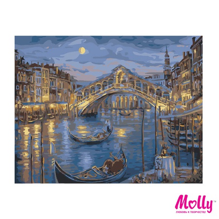 Картина по номерам Ночной туман