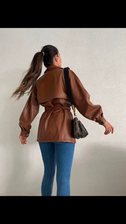 Кожаный пиджак