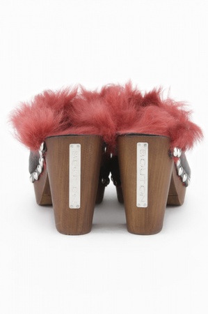 Черные сабо k064