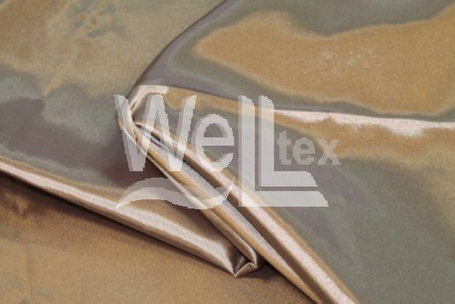 Атлас стрейч бежевый