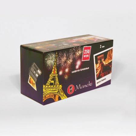 Салфетки бумажные Maneki "Dream"