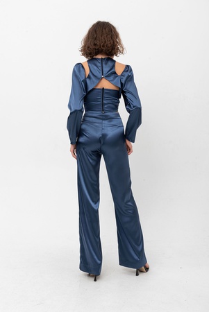 Синие брюки от костюма - Mavi Takım Pantolon