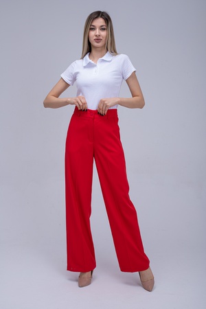 Palazzo pantolon lüks kalite