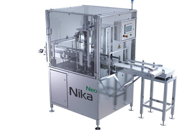 Сырорезка на порции фиксированного веса с подачей на упаковку Nika Neo
