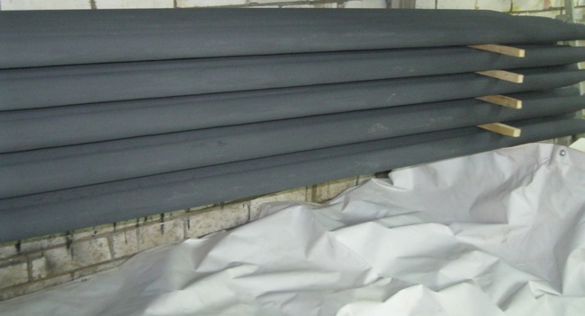 Древко черенок багровище для опорного инструмента багра рогача ДИН-48-3КП