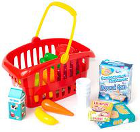 Набор "Фрукты Овощи" в корзине (20шт)