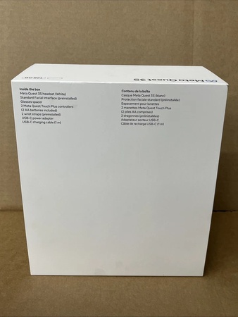 Meta Quest 3S 128GB VR Headset - White - Brand New