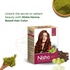 Nisha Hair Colour for Women - Red Brown, 90g (Pack of 1) | 100% Pure Henna-Based Powder Ammonia-Free