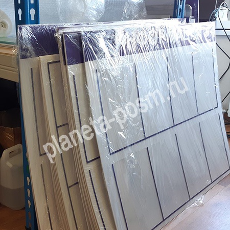 Информационный стенд на 6 карманов А4