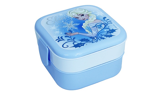 Контейнер д/обеда DISNEY (0,4+0,4л)  (М-Пластика)