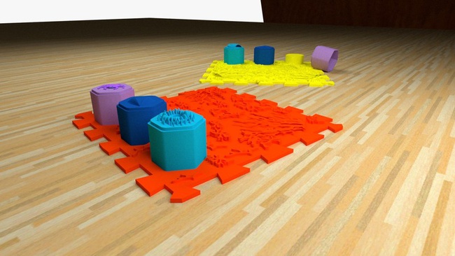 Сенсорный коврик ОРТО ПАЗЛ "Коралловый риф"