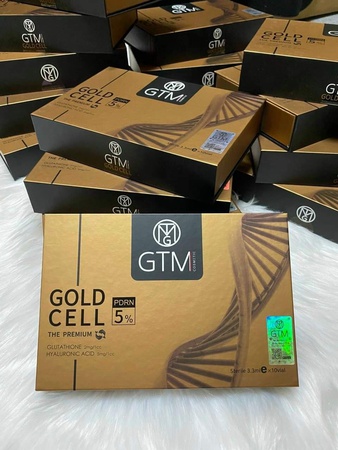GTM Gold Cell 5% - sağlıklı bir cilt durumunu geri yüklemek için enjekte edilebilir bir hazırlık