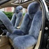 Doğal yünden yapılmış araba koltuğu kılıfları