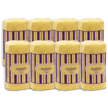 Крупа пшено шлифованное без ТМ, ГОСТ 900 гр